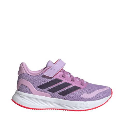 Buty dla dzieci adidas Runfalcon 5 EL fioletowe JQ5609