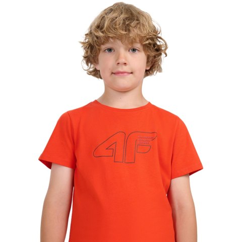 Koszulka dla chłopca 4F M2417 czerwona 4FJWAW25TTSHM2417 62S