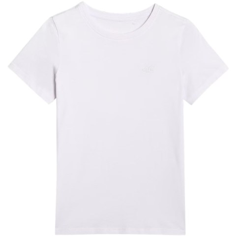 Koszulka dla dziewczynki 4F F2332 biała 4FJWMM00TTSHF2332 10S