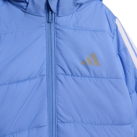 Kurtka dla dzieci adidas Essentials 3-Stripes niebieska JL7464