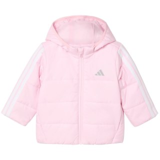 Kurtka dla dzieci adidas Essentials 3-Stripes różowa JW2442