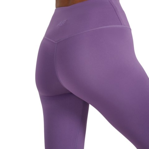 Legginsy damskie 4F FNK F360 fioletowe 4FWAW25TFTIF360 53S