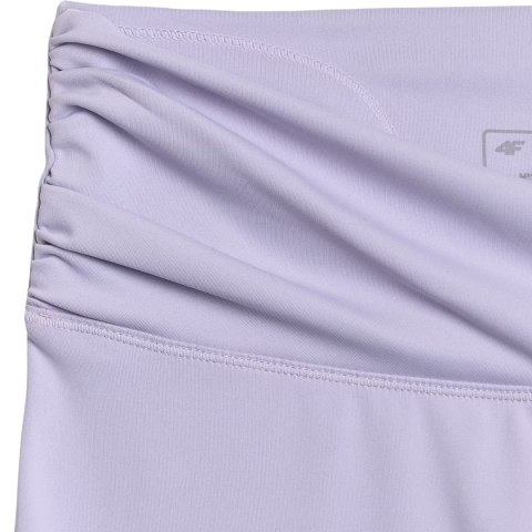 Legginsy damskie 4F FNK F369 jasny fiolet 4FWAW25TFTIF369 34S