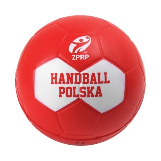 Piłka piankowa Smj ZPRP czerwono-biała UM126-G1