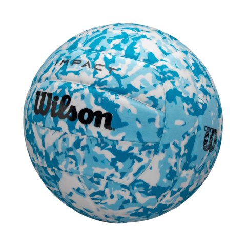 Piłka siatkowa Wilson Impact Gen Green VB niebiesko-biała WV2000801XBOF