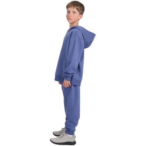 Spodnie dla chłopca 4F CAS M1245 niebieskie 4FJWAW25TTROM1245 33S