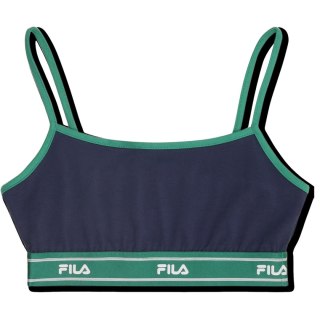 Stanik sportowy Fila Candelo granatowo-zielony FAW1203 50004