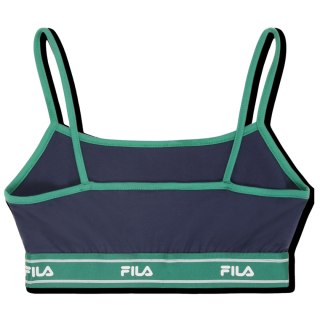 Stanik sportowy Fila Candelo granatowo-zielony FAW1203 50004