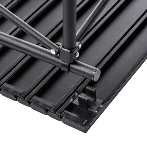 Stół składany Meteor Bankada czarny 16933