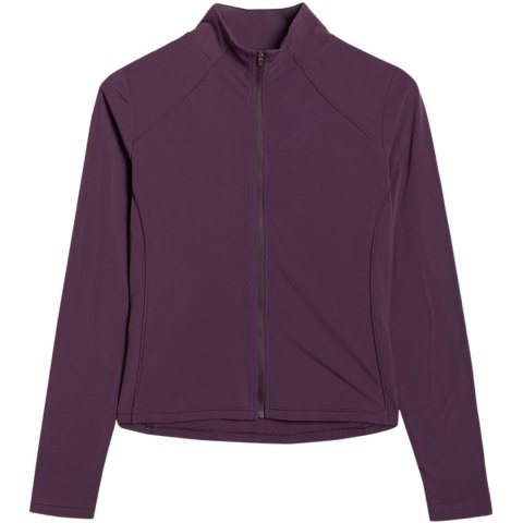 Bluza damska 4F F1873 ciemny fiolet 4FWAW25TSWSF1873 50S