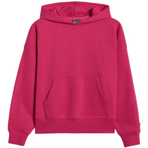 Bluza damska 4F F1887 ciemny róż 4FWAW25TSWSF1887 53S