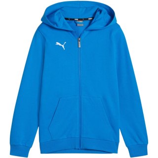 Bluza dla dzieci Puma teamGoal Casuals Hooded niebieska 658596 02