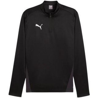 Bluza męska Puma TeamGoal Training 1/4 Zip Top czarna 658629 03
