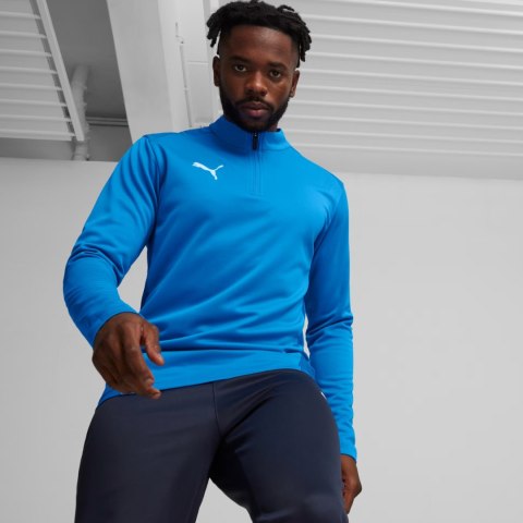 Bluza męska Puma TeamGoal Training 1/4 Zip Top niebieska 658629 02