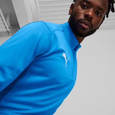 Bluza męska Puma TeamGoal Training 1/4 Zip Top niebieska 658629 02