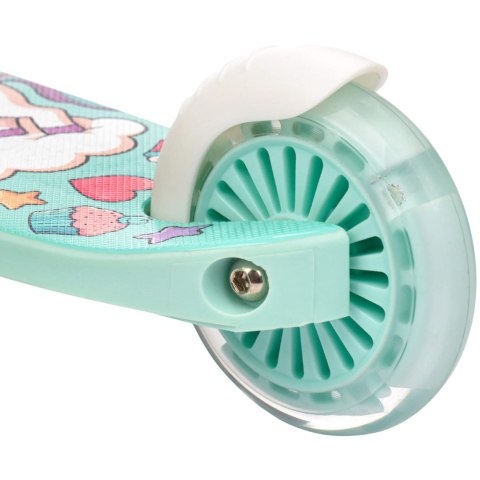 Hulajnoga Meteor trójkołowa Funny miętowa 17749