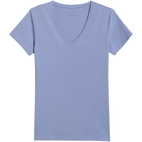 Koszulka damska 4F F2969 denim 4FWAW25TTSHF2969 32S