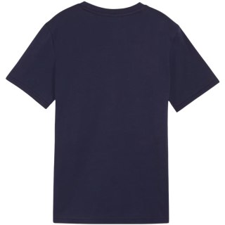 Koszulka dla dzieci Puma Team Goal Casuals Tee granatowa 658616 06