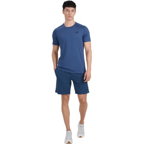 Koszulka męska 4F FNK M1521 denim 4FWAW25TFTSM1521 32S