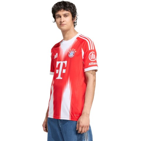 Koszulka męska adidas FC Bayern 25/26 Home czerwona JJ2137