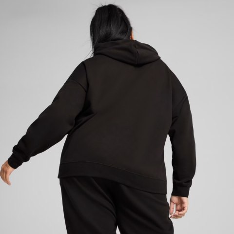 Bluza damska Puma ESS Comfort Hoodie FL czarna 682384 01