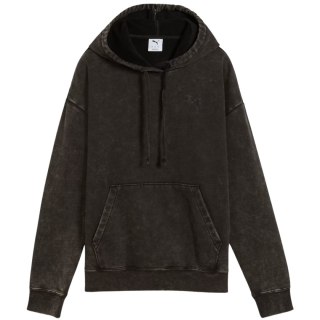 Bluza damska Puma ESS Elevated Relaxed Wash Hoodie czarna 688103 01