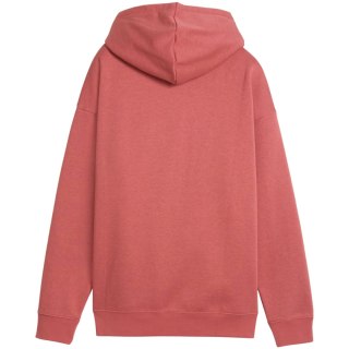 Bluza damska Puma ESS Relaxed Hoodie FL czerwona 684976 60