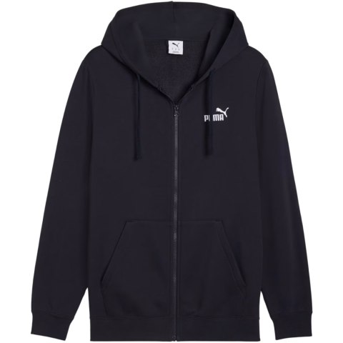 Bluza męska Puma ESS No.1 Logo Full-Zip Hoodie FL granatowa 682658 16