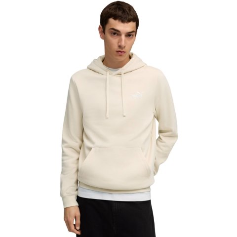Bluza męska Puma ESS Small No.1 Logo Hoodie FL kremowa 682575 87