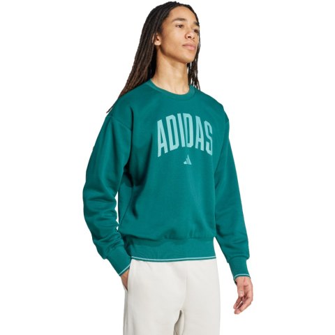 Bluza męska adidas Collegiate Sweat zielona JM1733