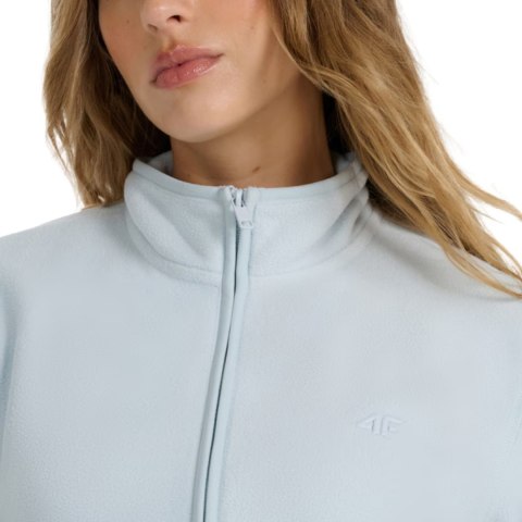 Bluza polarowa damska 4F F354 jasnoniebieski 4FWAW25TFLEF354 34S