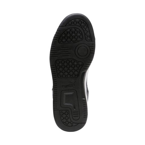 Buty dla dzieci Puma Rebound V6 Mid biało-czarne 393831 01