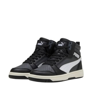 Buty dla dzieci Puma Rebound V6 Mid czarne 393831 29