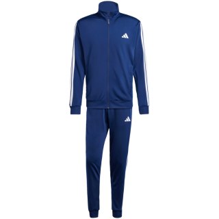 Dres męski adidas Sportswear Basic 3-Stripes niebieski JI8859