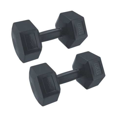 Hantle Spokey Monster 2x6 kg czarne 943623