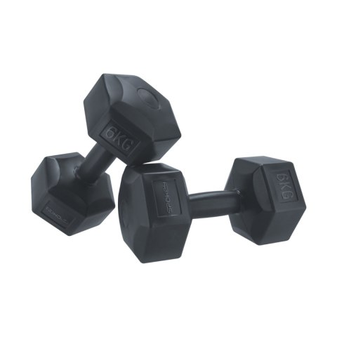 Hantle Spokey Monster 2x6 kg czarne 943623