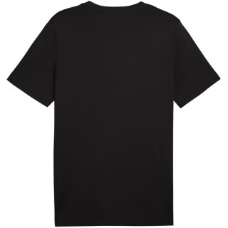 Koszulka męska Puma Ess 2 Color Small No. 1 Logo Tee czarna 684717 01