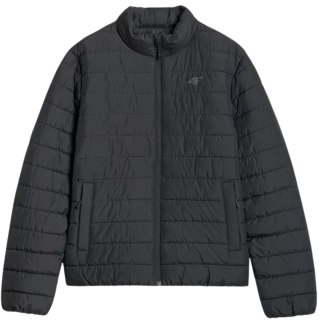 Kurtka męska pikowana 4F M597 głęboka czerń 4FWAW25TDJAM597 20S