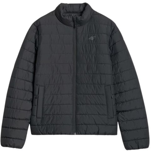 Kurtka męska pikowana 4F M597 głęboka czerń 4FWAW25TDJAM597 20S