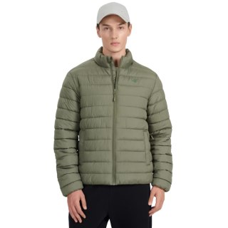 Kurtka męska pikowana 4F M597 khaki 4FWAW25TDJAM597 43S