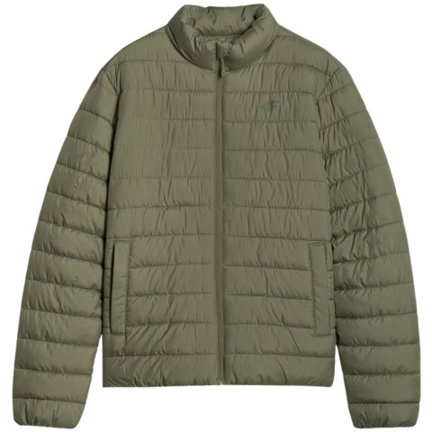 Kurtka męska pikowana 4F M597 khaki 4FWAW25TDJAM597 43S