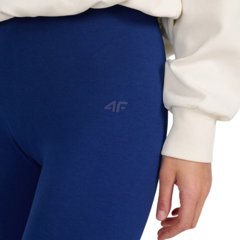 Legginsy damskie 4F CAS F195 granatowe 4FWMM00TTIGF195 031S