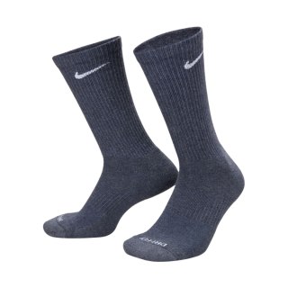 Skarpety Nike Everyday Plus Cushioned 3 pary ciemnoszare, beżowe, jasnoszare SX6888 901