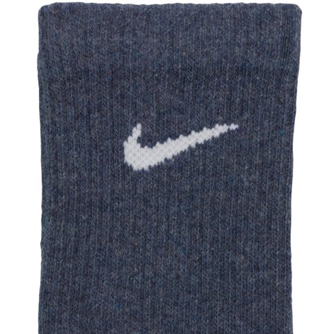 Skarpety Nike Everyday Plus Cushioned 3 pary ciemnoszare, beżowe, jasnoszare SX6888 901