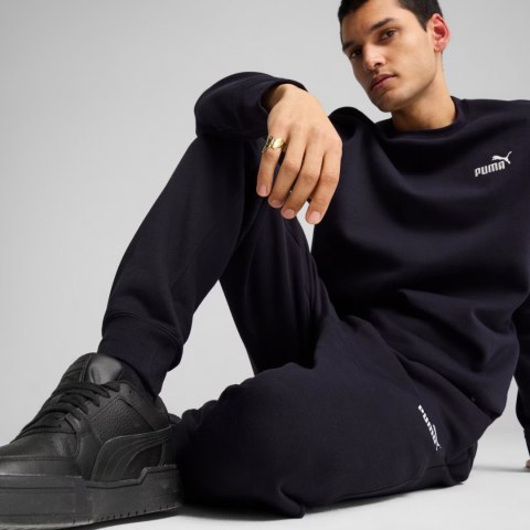 Spodnie męskie Puma ESS no.1 Logo Sweatpants FL granatowe 682606 16