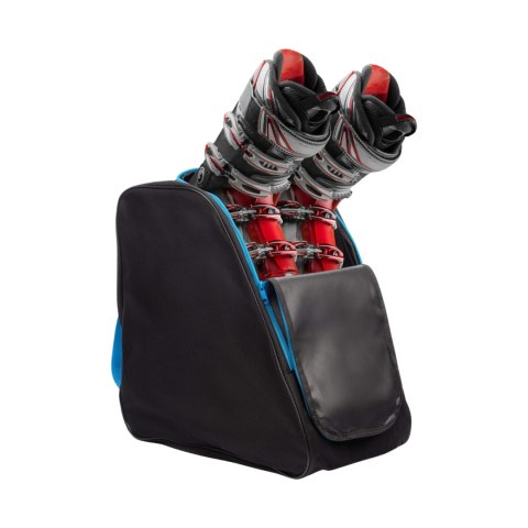 Zestaw narciarski Meteor Croma torba+pokrowiec szaro-czarny 17314