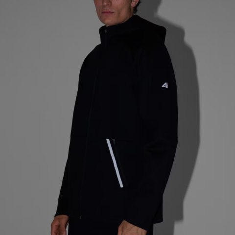 Bluza męska 4F M1865 głęboka czerń 4FWAW25TSWSM1865 20S