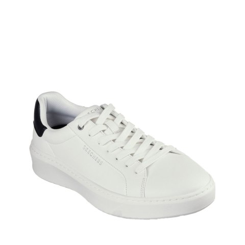 Buty męskie Skechers Court Break-Suit Sneaker białe 183175 WHT