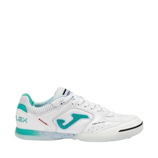 Buty piłkarskie Joma Top Flex 2502 Indoor biało-turkusowe TOPW2502IN