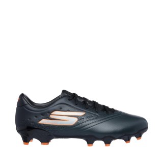 Buty piłkarskie Skechers Razor 1.5 Academy FG czarno-pomarańczowe 252015 BKOR